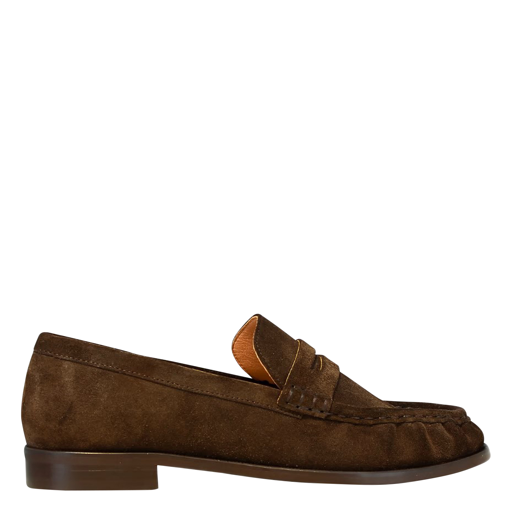 DELICE - Moccassins en cuir velours | Marron