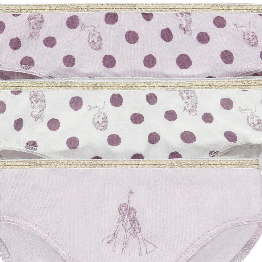 Lot de 3 culottes La Reine des Neiges  pour fille