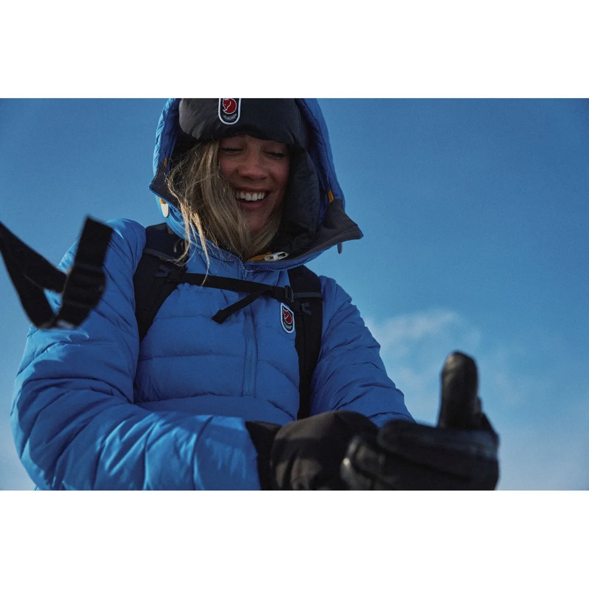 Fjällräven Women's Expedition Pack Down Anorak Navy