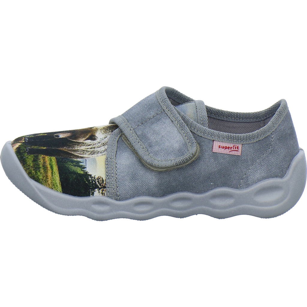 Superfit Hausschuhe Kinder Unisex - Kinder Bubble Grau-kombi