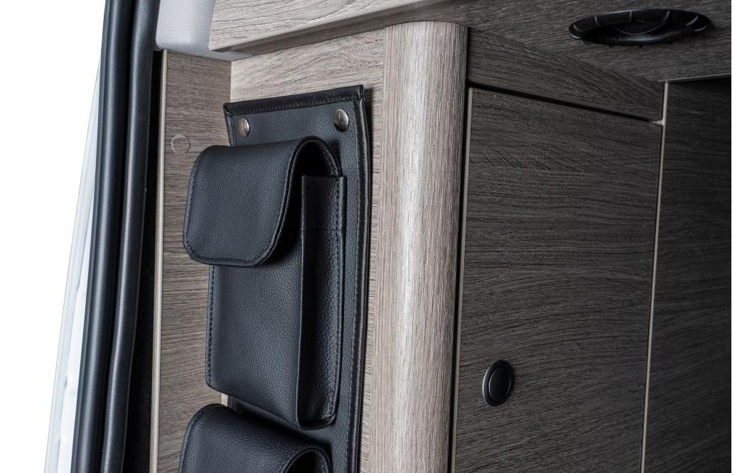 Organizer Lang für Küchenwand mit 3 Taschen, schwarzStautasche für Citroen Campster / Citroen Vanster / Opel Crosscamp
