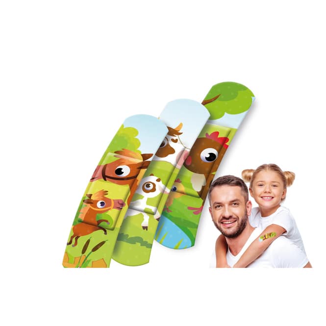 Lifemed® - Kinderpflaster - Farmtiere - 40 Stück