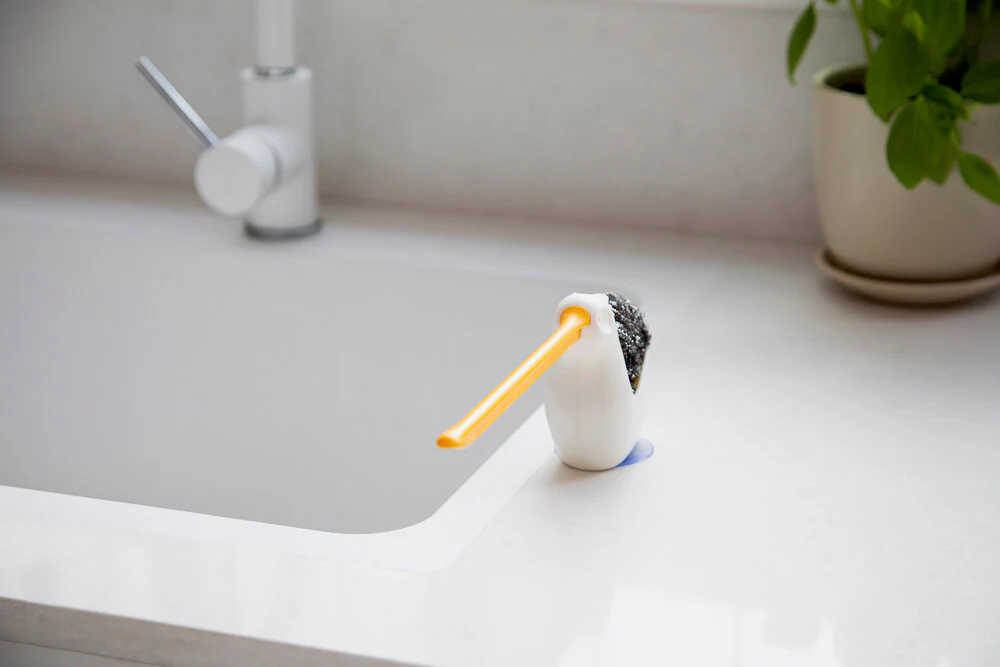 Peleg Design  Pelix holder til svamp og klud - hvid