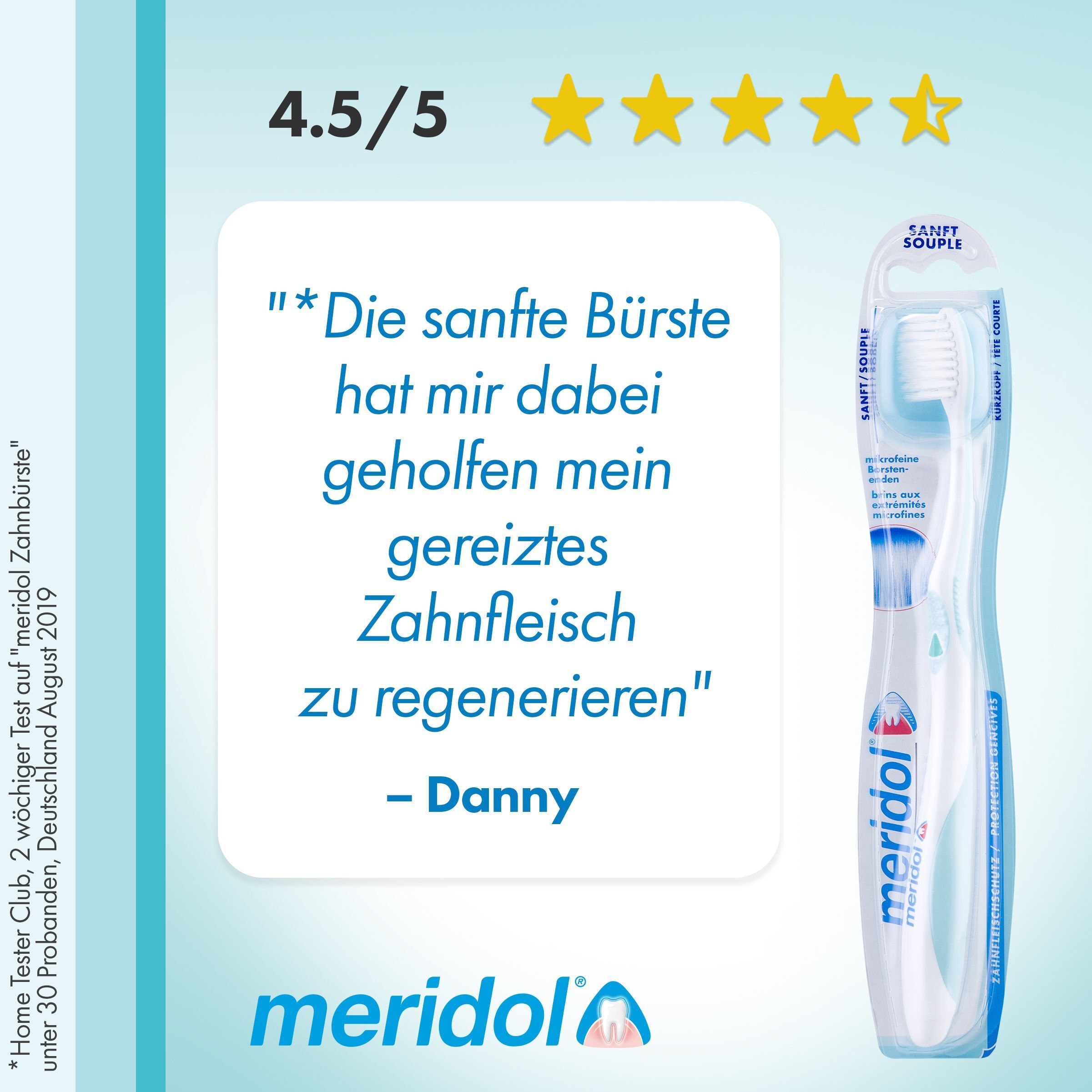 meridol Zahnbürste Zahnfleischschutz sanft
