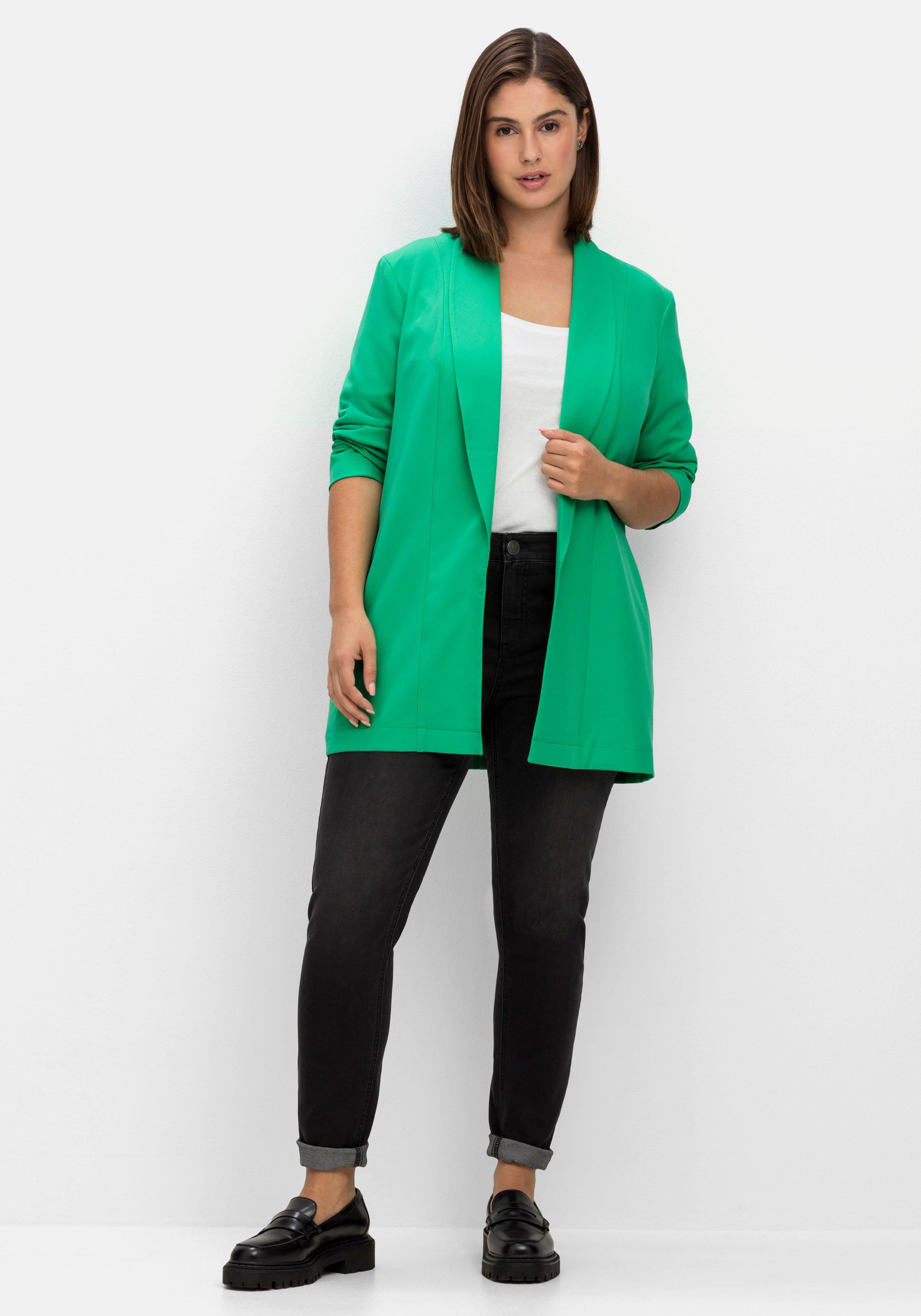 Blazer mit Schalkragen und Taschen