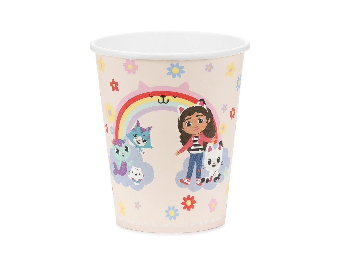 Gabby'S Dollhouse Bekers Regenboog 250ml 6st