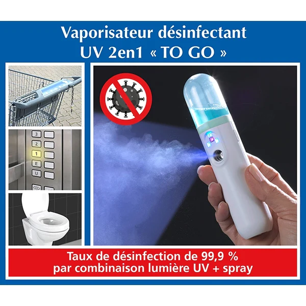 Vaporisateur désinfectant UV portable Wenko by Maximex