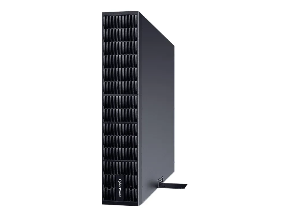 CyberPower Extended Battery Module BPSE72V40ART2U - Batterihus (stativ-monterbar / ekstern) - 12 x batteri - Blysyre - 9 Ah - 2U - sort