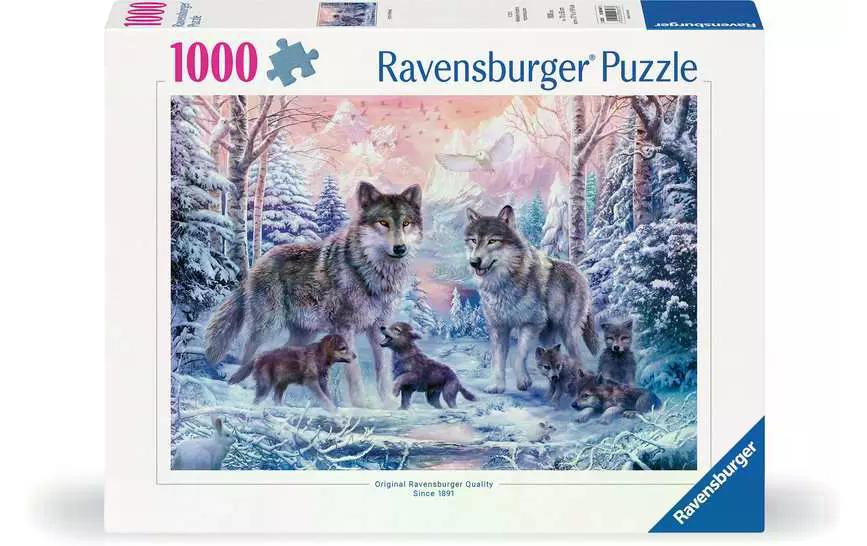 Puzzle Arktische WölfeKlassisches Puzzle