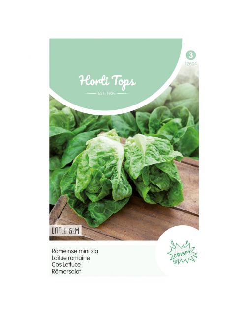 Hortitops Romeinse Mini Sla Little Gem (Bindsla) - Groentezaden - 2 g
