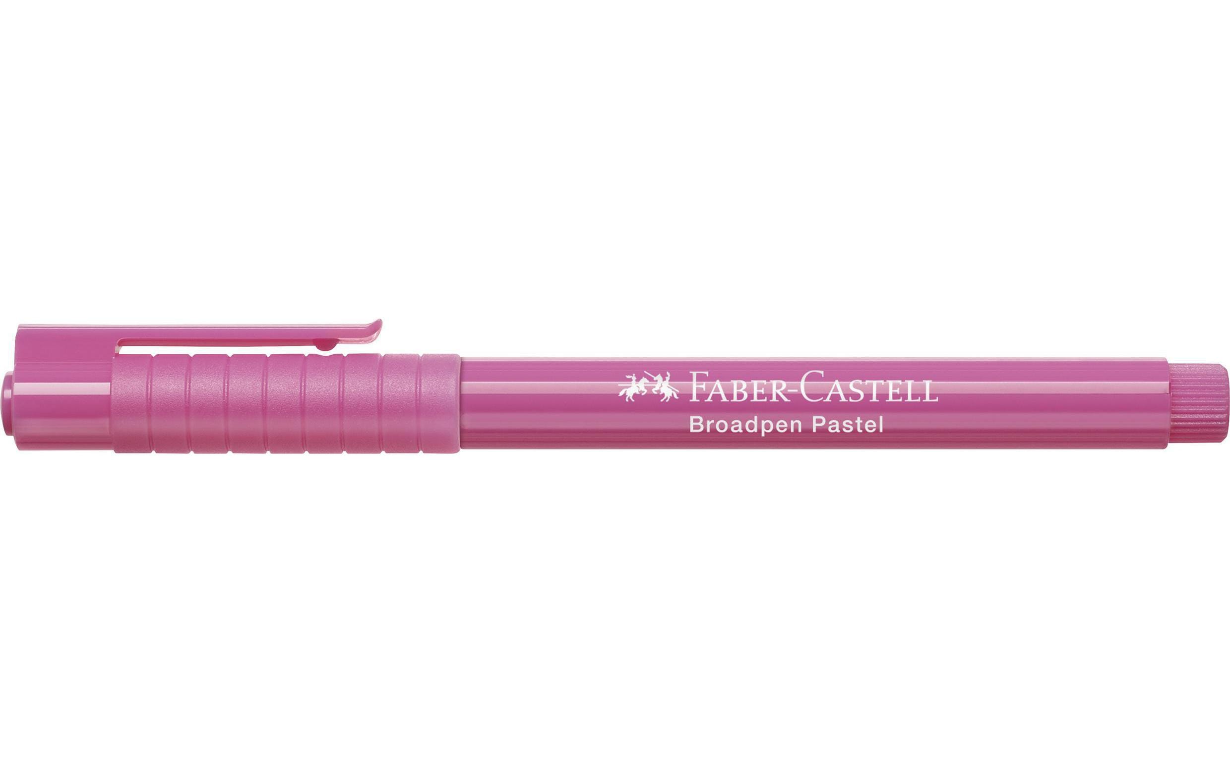 Fineliner Broadpen 1554 0.8 mm, PurpurrosaFaserschreiber für Schule, Beruf und Freizeit
