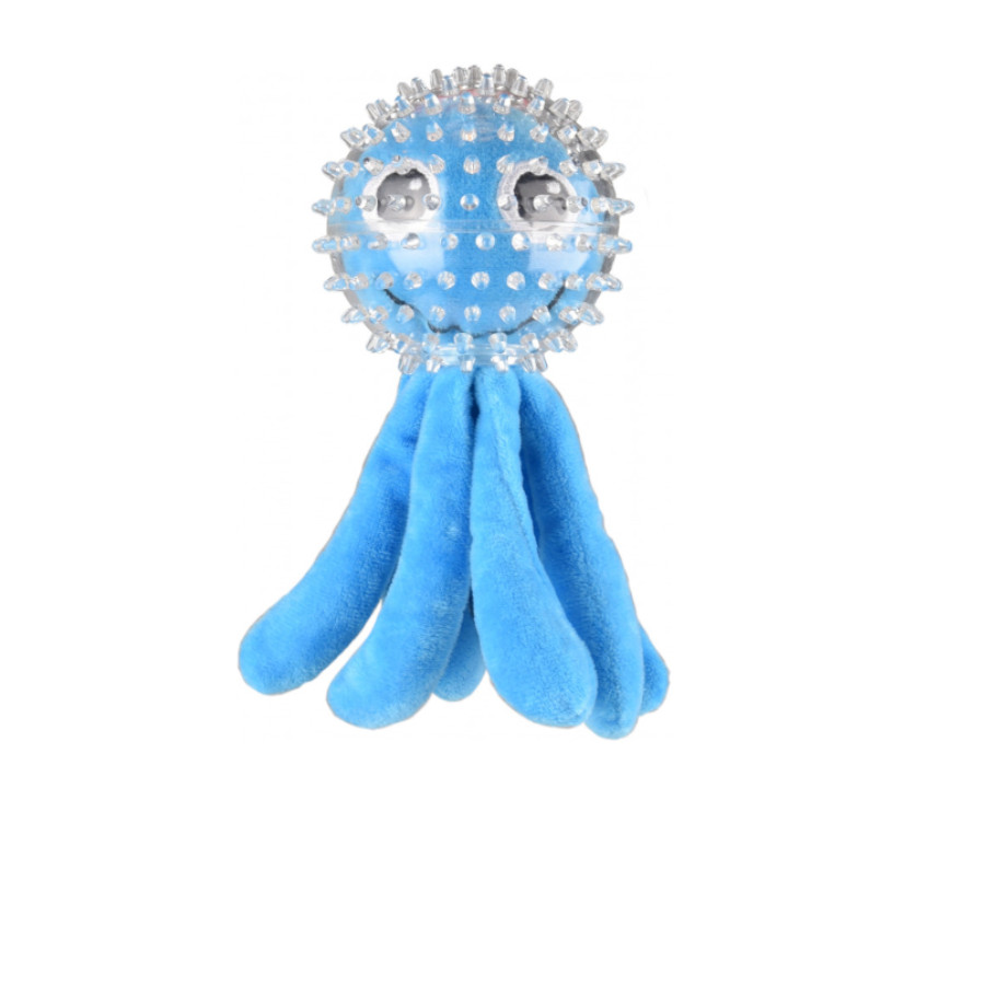Brinquedo de pelúcia para cachorro Wilco Flamingo Lula Azul