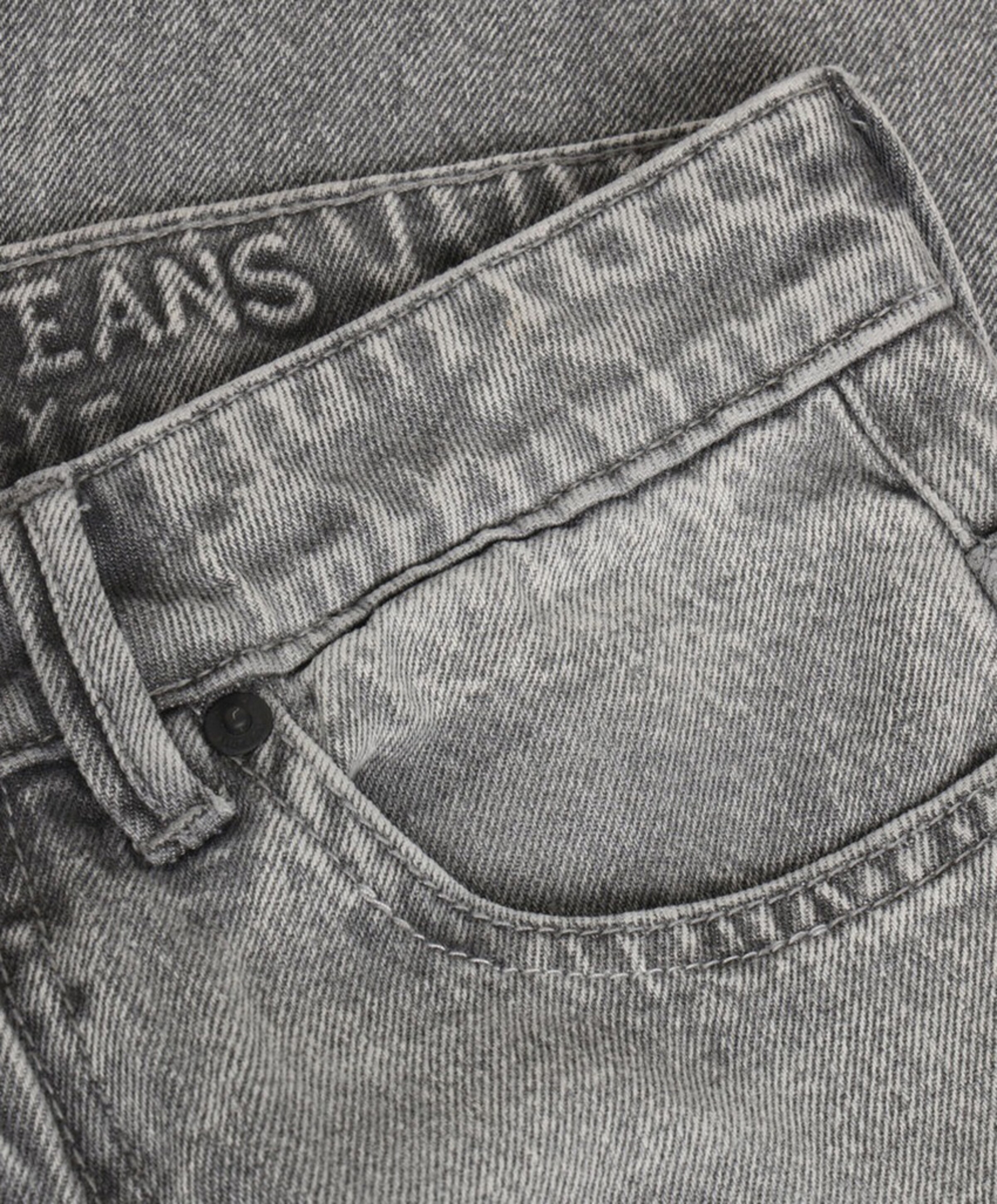 Indian Blue Jeans Wide Loose Fit Grey Jeans jongens jeans grijs