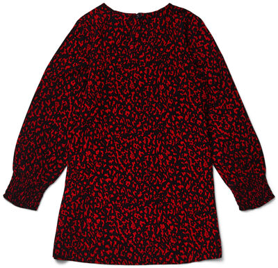 Luca & Lola Vita Kjole, Red Leopard