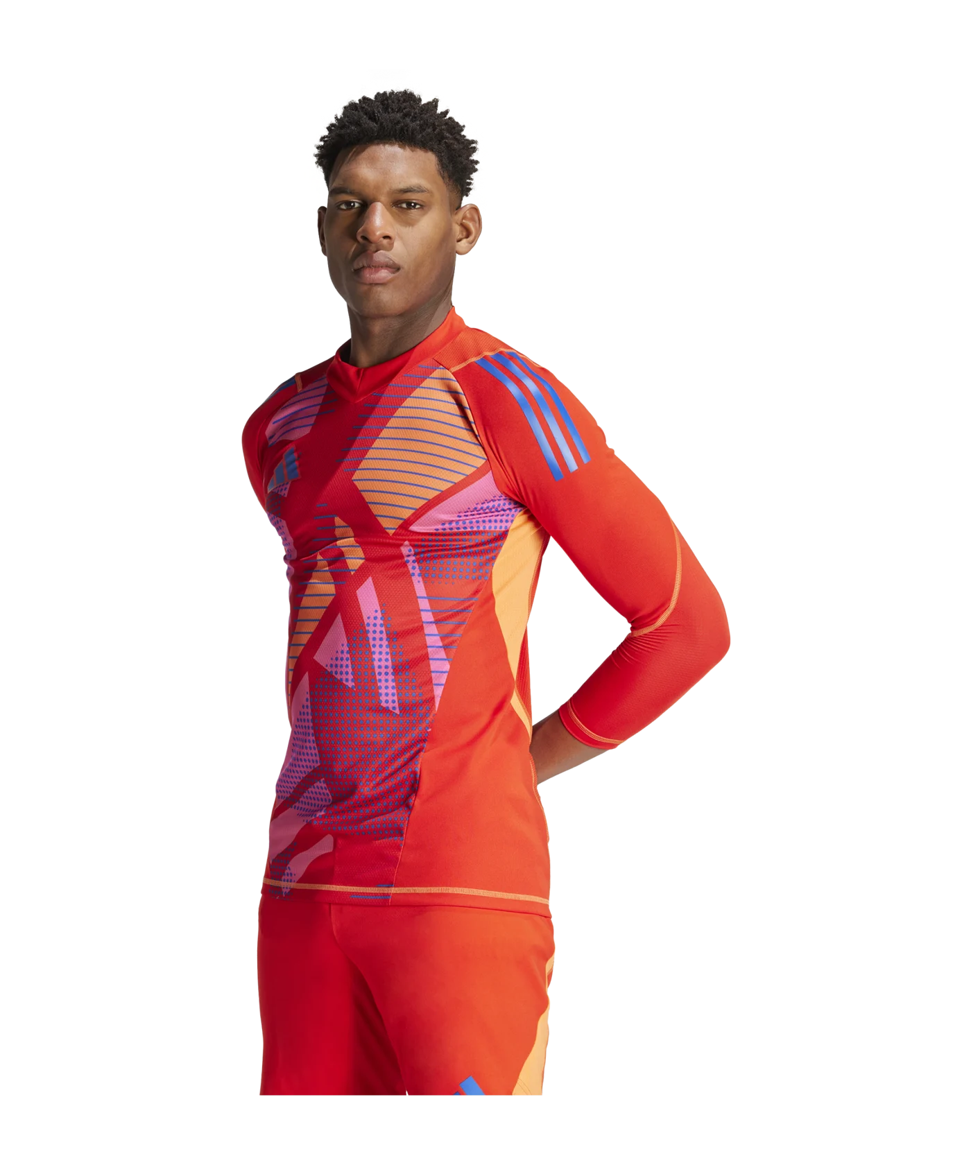 adidas Tiro 24 Pro Torwarttrikot langarm Rot