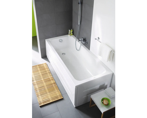 Rechthoekig bad, lichaamsvormig bad, DURAVIT D-Code 70 x 170 cm, wit, glad, 700098000000000
