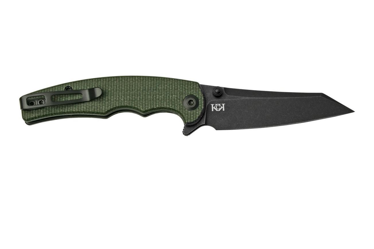 Civivi P87 Folder C21043-3 Green Micarta, zakmes