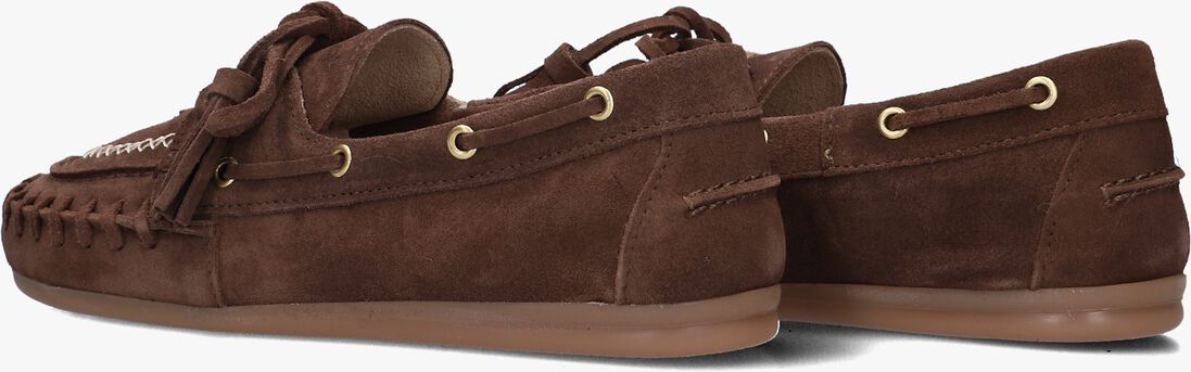 bruine posa mocassins boat loafer fringe