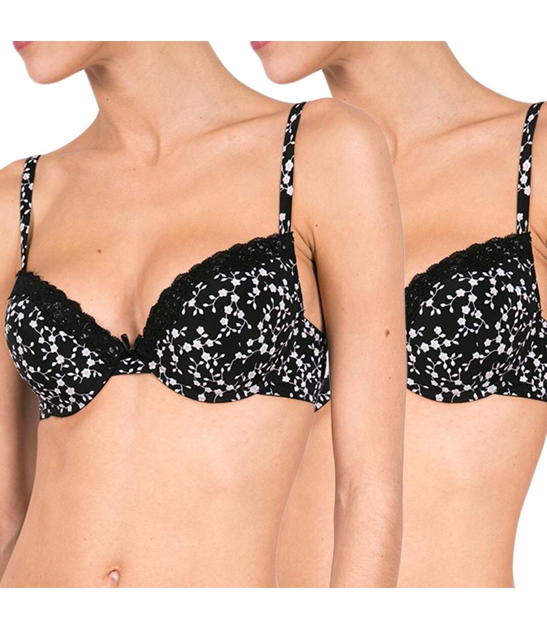 Soutien-gorge push-up femme lot de 2