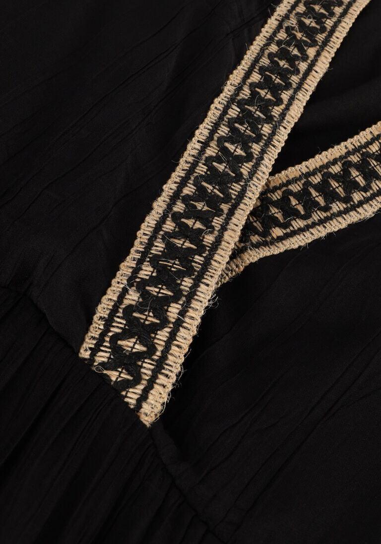 NUKUS zwarte nukus maxi jurk sabrina dress