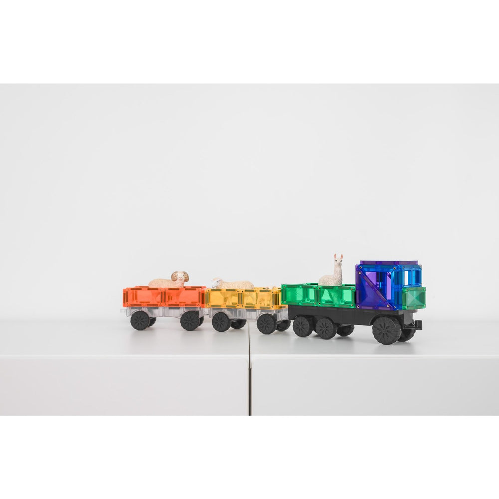 Køb Connetix Rainbow Transport Pak 50 Styks