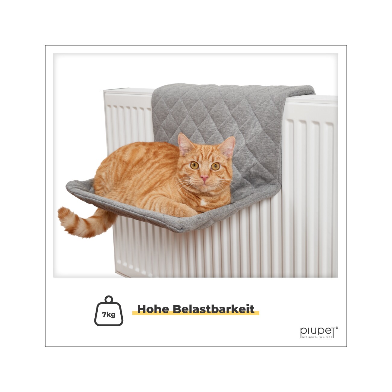 PIUPET Katzen-Heizungsliege
