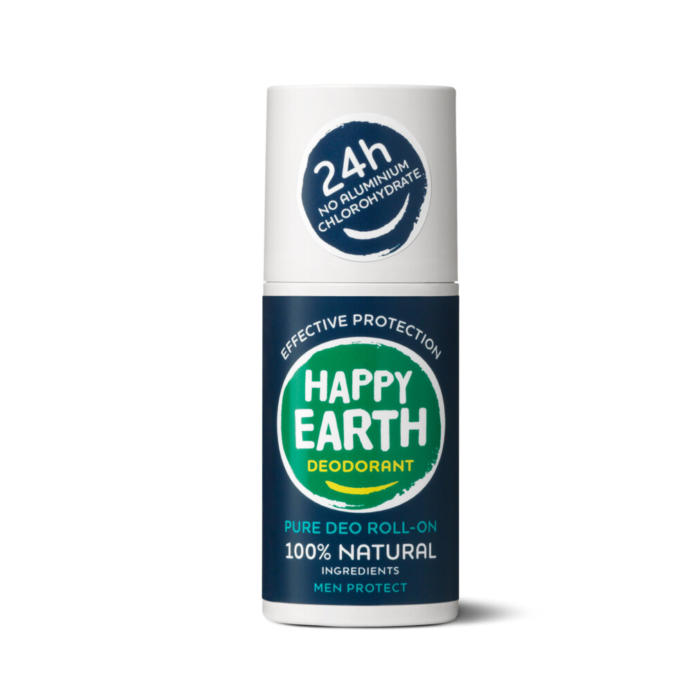 Happy Earth 100% Natuurlijke Deodorant Roller Lemon Sandelwood75 ml