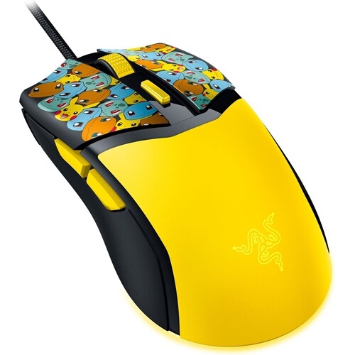 Souris Razer Cobra Pokémon Kanto Starters Ed. - Gaming Filaire - légère - glissements ultra-fluides