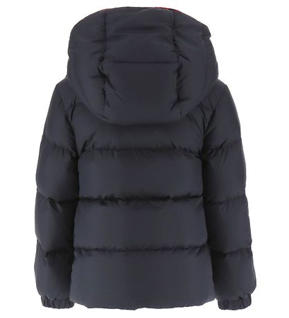 Moncler Dunjakke - Batarn - Navy m. R?d