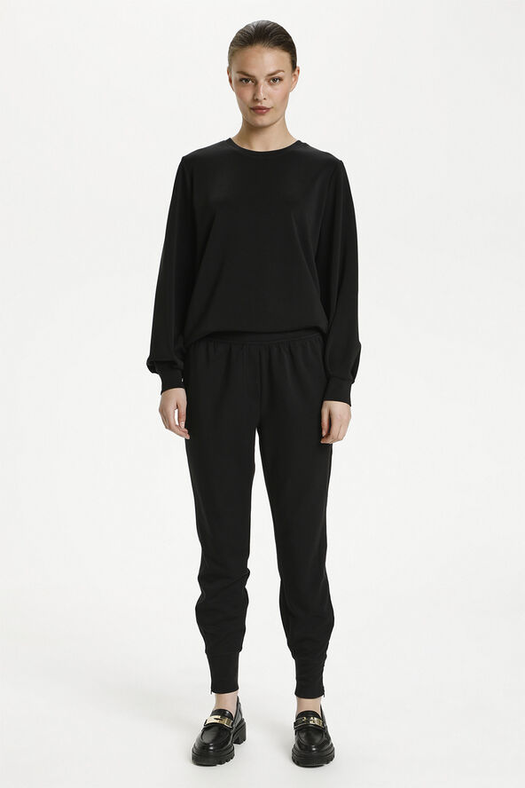 My Essential Wardrobe 22 THE SWEAT PANT Black