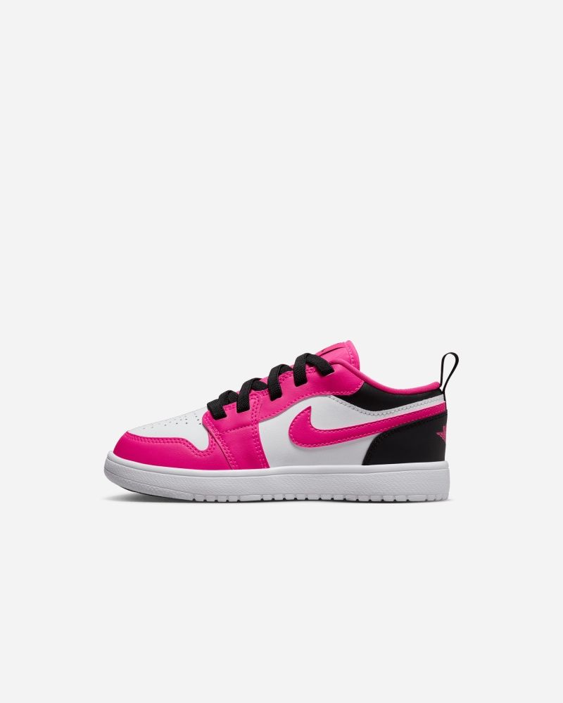 Chaussures Nike Air Jordan 1 Low Alt Blanc & Rose pour enfant