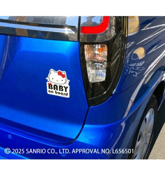 Sanrio - Sanrio Characters BABY on Board Autostickers