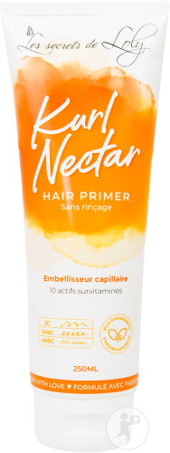 Les Secrets de Loly Kurl Nectar Hair Primer Embellisseur Capillaire Tous Cheveux 250ml