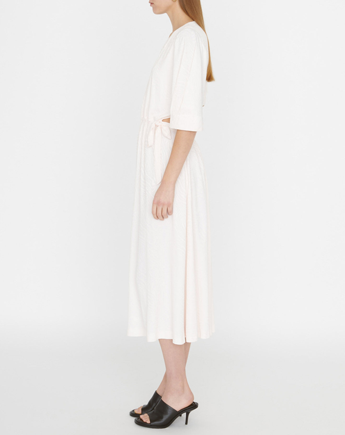 Zapa Robe Rotem imprimée nude