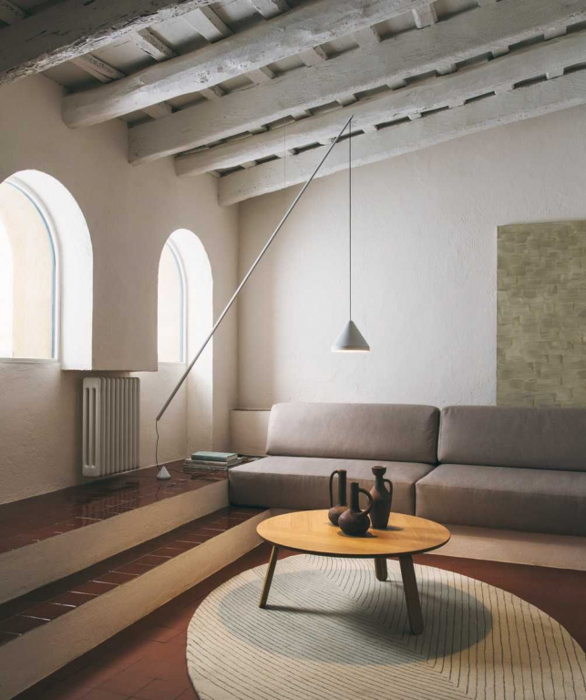 Vibia North 5666 vloerlamp LED zwart