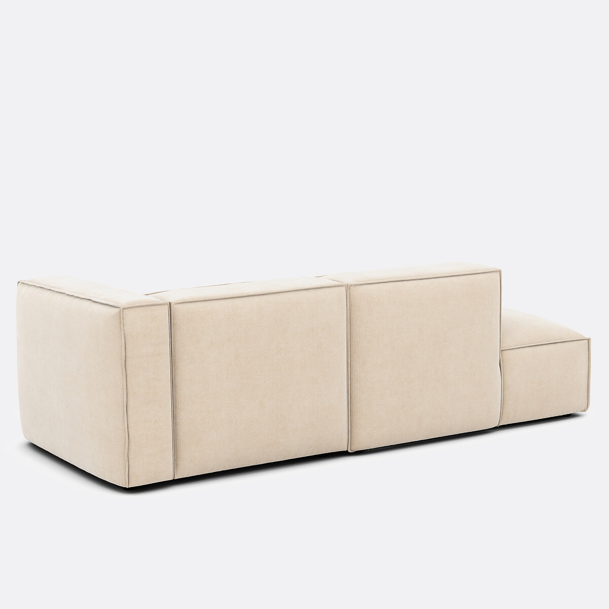 LA REDOUTE INTERIEURS<br>Sofá retangular em veludo vintage Seven