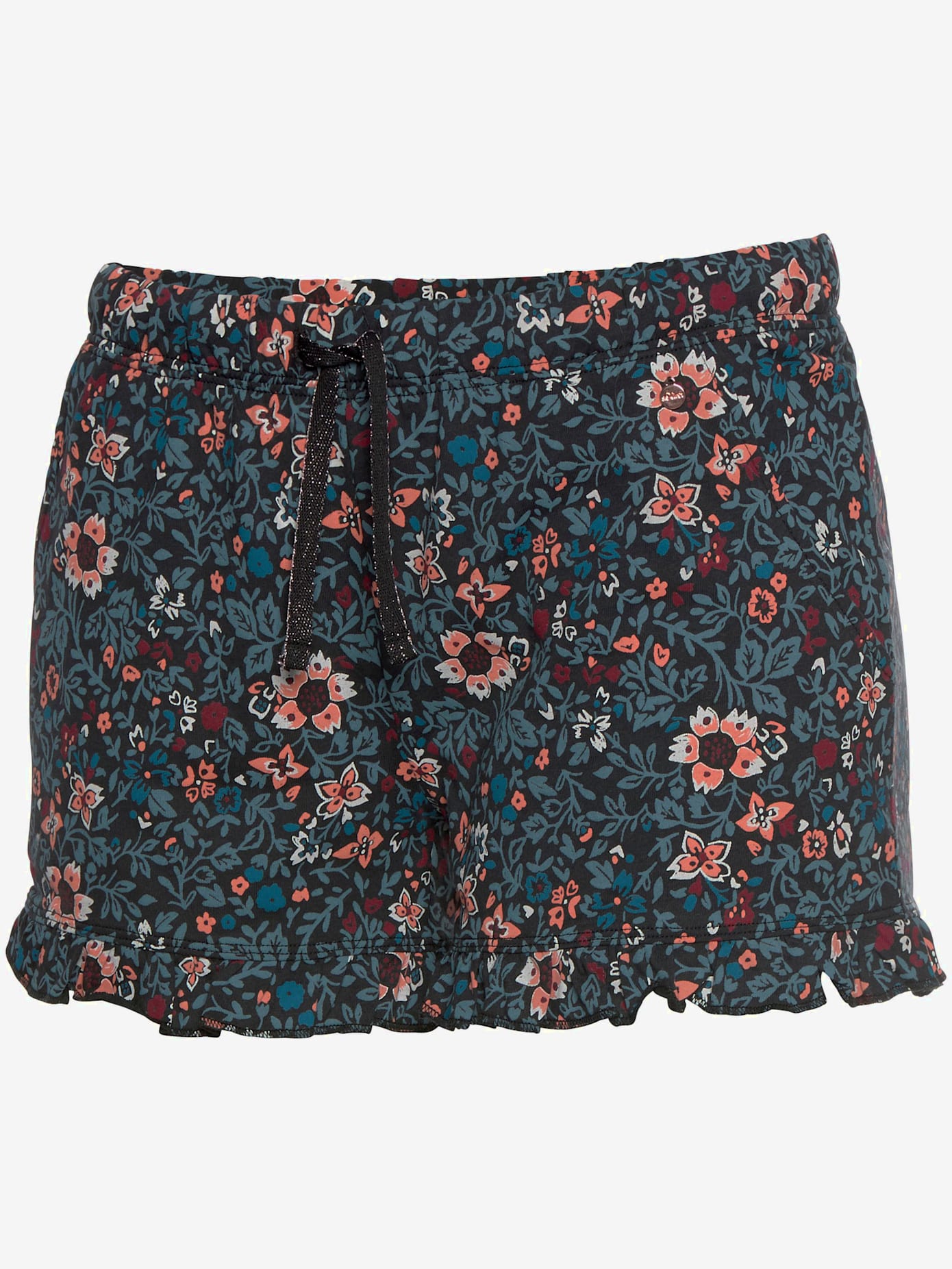 Short de nuit short à motifs