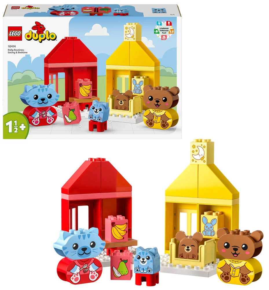 LEGO®DUPLO®MES 1ERS PAS 10414 - MES RITUELS QUOTIDIENS - LE REPAS ET LE COUCHER