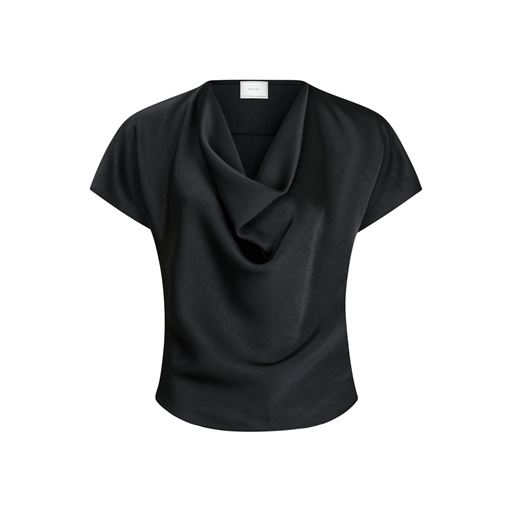 Neo Noir Annabeth Heavy Sateen Bluse, Black, 34