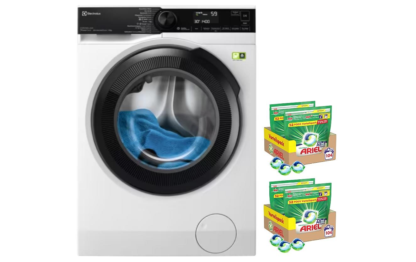Waschmaschine WAGL6E500 Links Ariel PODS<br>Frontloader mit 9 kg Ladekapazität