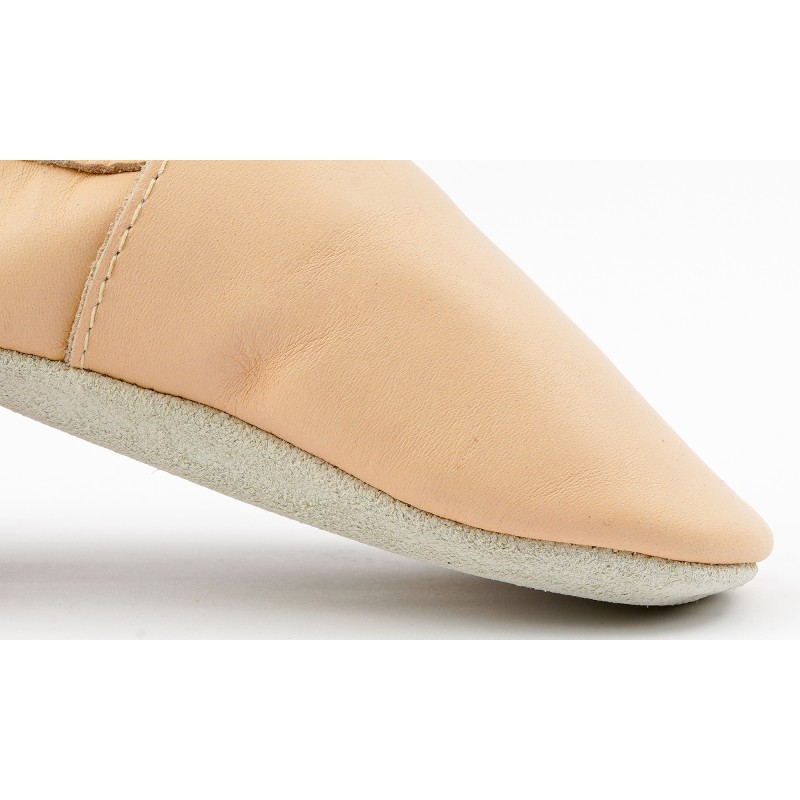 Bobux Bobux chaussons rose crème
