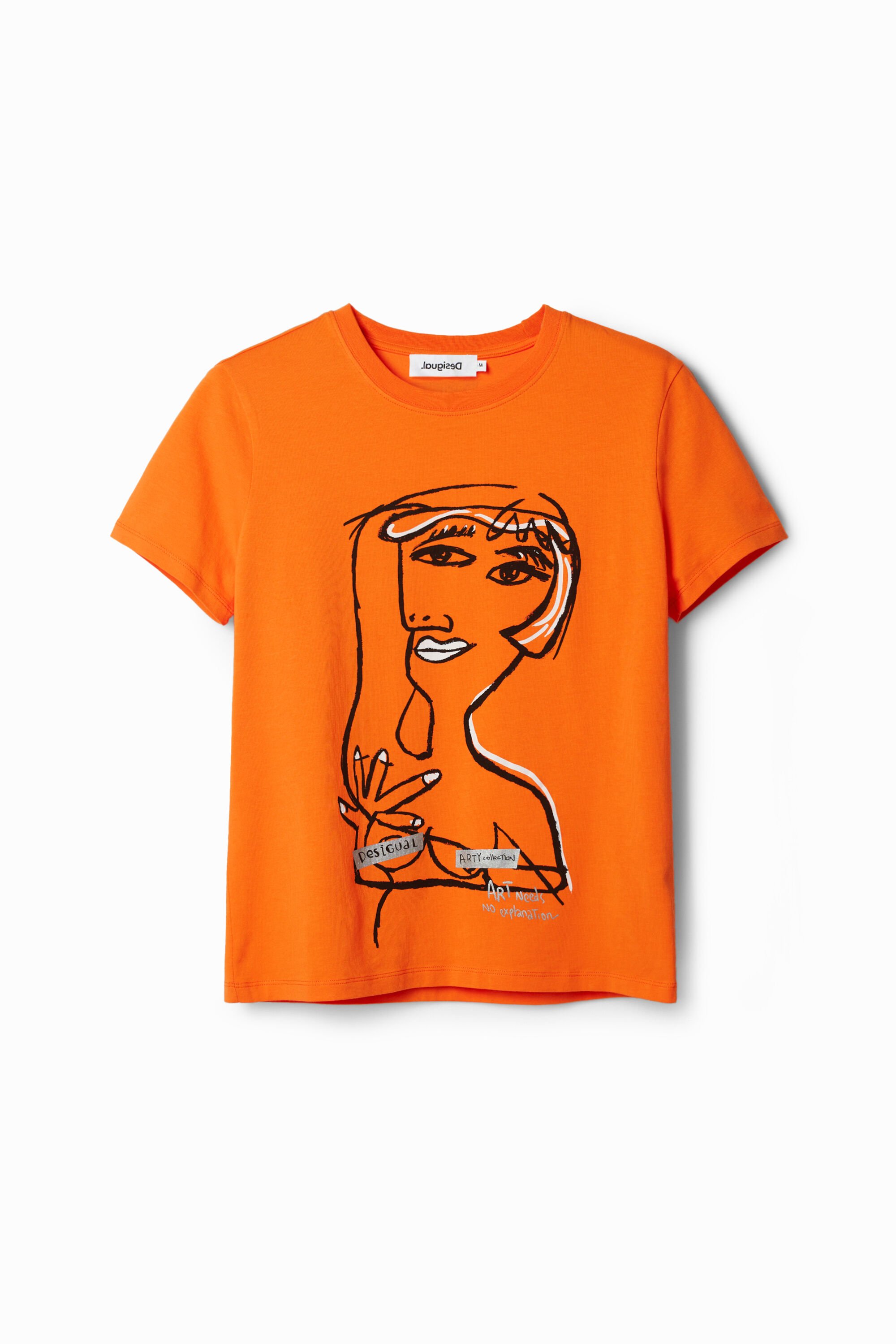 T-shirt visage arty