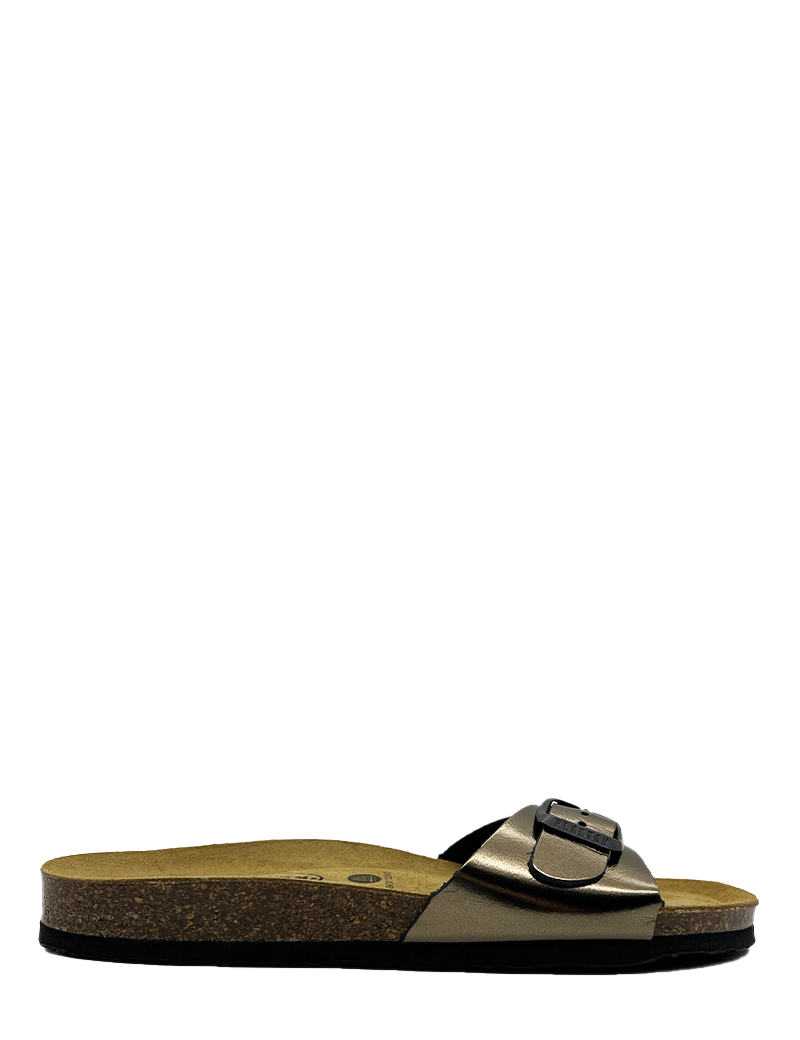 PLAKTON MULES FEMME BRONZE MÉTALLISÉ