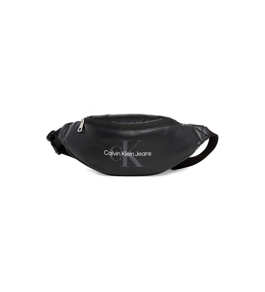 Pochete Calvin Klein com Logo, Preta