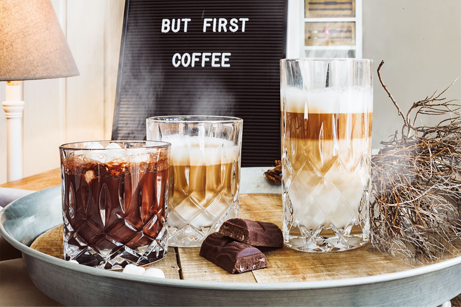 Nachtmann Becher Set NOBLESSE 18-teilig Glas