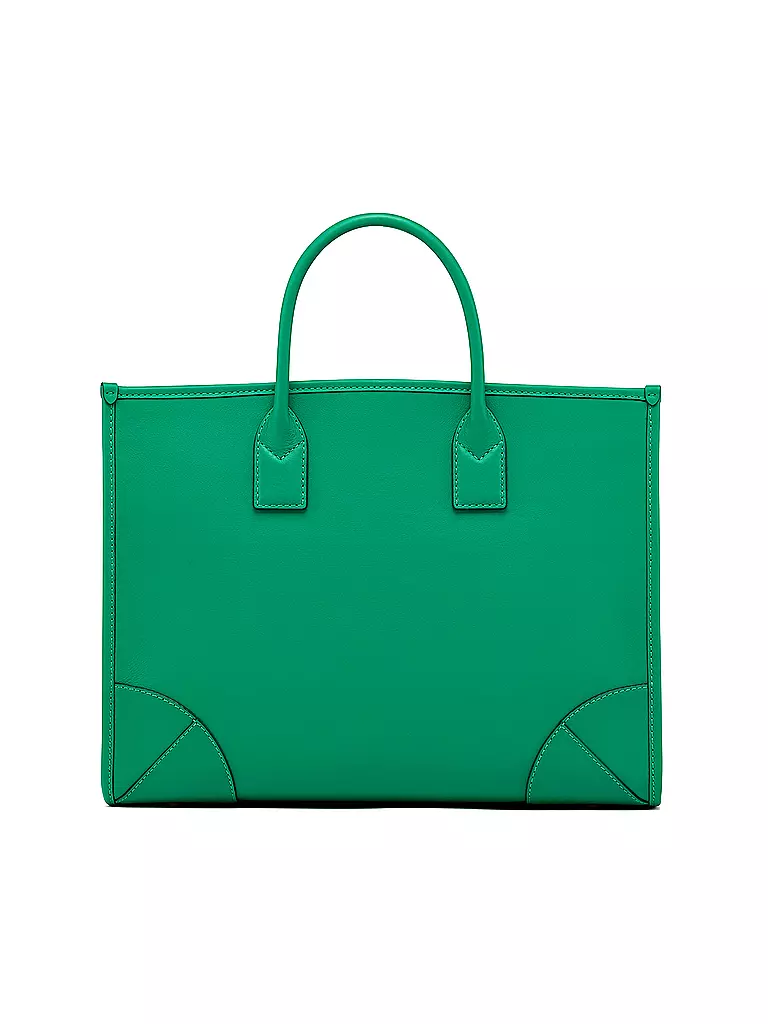 MCM Ledertasche - Tote Bag MÜNCHEN grün