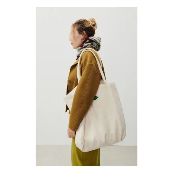 American Vintage Tote Bag Spywood Coton Bio | Ecru