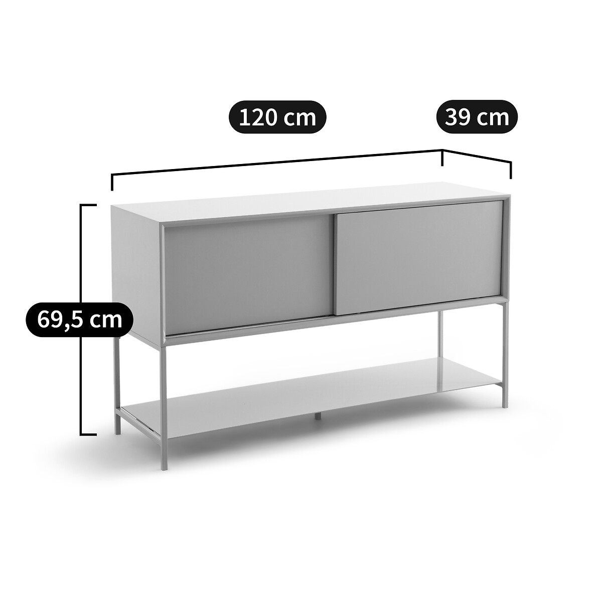 AM.PM<br>Aparador com acabamento laqueado, Mambo
