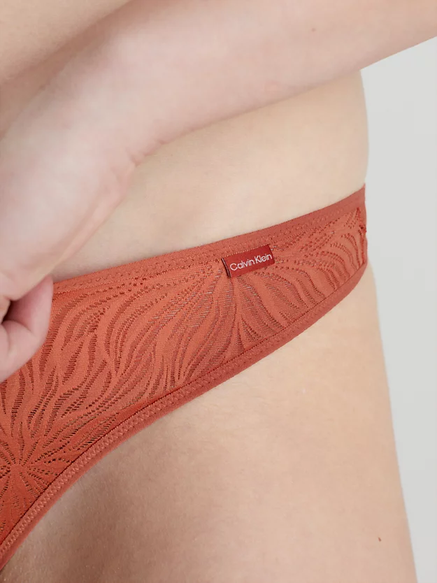Tanga - Marquisette transparente