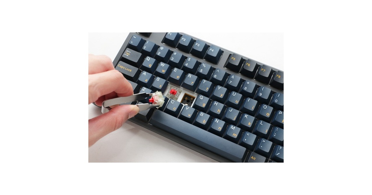 DuckyOne 3 Pro, gaming toetsenbord  (Zwart, US lay-out, Cherry MX2A Brown, RGB led, Double-shot PBT, QUACK Mechanics, hot swap)
